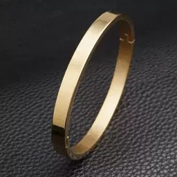 meenaz Bracelet for Men gold Stylish Boys brother boyfriend gents/Fashion Gold Kada for men/golden Bracelets for Men Metal/Stainless Steel Kada Kadas Bracelet valentine Gift open kada 355 image 5