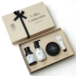 BRILLARE Set Of 4 Coffee Connection Body Wash, Lotion, Scrub & Hand Cream Gift Box-picture-49