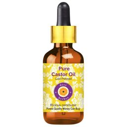 Deve Herbes Cold Pressed Pure Castor Oil with Glass Dropper 50ml-picture-21