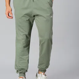 AESTHETIC NATION Men Relaxed Fit Oversized Mid-Rise Joggers-picture-25