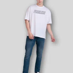 FLYIND VOGUE OUTFIT Men Printed Bio Finish Raw Edge T-shirt-image-60