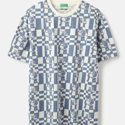 United Colors of Benetton Girls Printed Pure Cotton T-shirt-picture-19