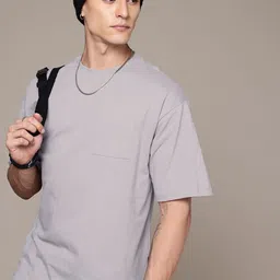 The Roadster Life Co. Pure Cotton Relaxed Fit Pocket T-shirt-picture-10