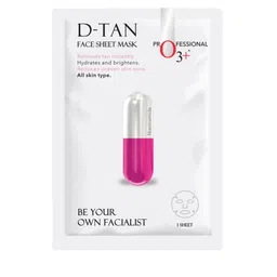 O3 Facialist D-Tan Face Sheet Mask with Niacinamide for All Skin Type - Vegan-picture-11
