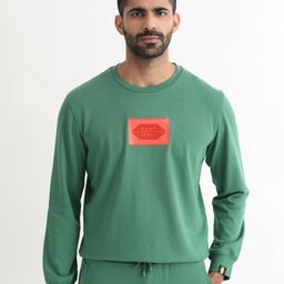 RARE RABBIT Men Pectin Typography Printed Sweatshirt-image-45