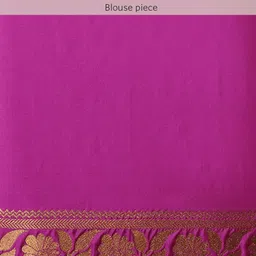 Royal Rajgharana Saree Woven Design Ethnic Motifs Zari Pure Silk Banarasi Saree image 3