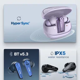 Noise Buds X Ultra Truly Wireless Bluetooth Earbuds - Ebony Black image 5