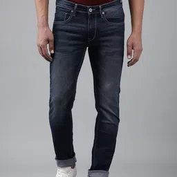 BEAT LONDON by PEPE JEANS Men Blue Vapour Slim Fit Mid-Rise Light Fade Stretchable Jeans-picture-35