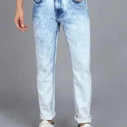 Urbano Fashion Men Slim Fit Clean Look Heavy Fade Acid Wash Stretchable Jeans-picture-24