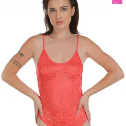AROUSY Women Pack Of 2 Shoulder Straps Bodysuit-image-14