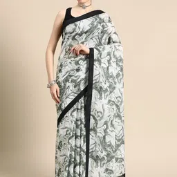 BUTA BUTI Printed Pure Cotton Saree-image-15