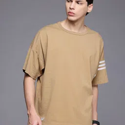 ADIDAS Originals Neuclassics 3-Striped Oversize Pure Cotton T-shirt-picture-28