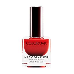 Colorbar Magic Dry Elixir Quick Dry Luxe Nail Lacquer 12ml - Mermaid Red 011-picture-47