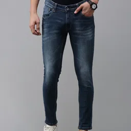 SPYKAR Men Super Skinny Fit Low-Rise Light Fade Stretchable Jeans-picture-19