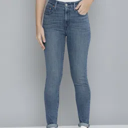 Levis Women 721 Skinny Fit High-Rise Light Fade Stretchable Jeans-image-30