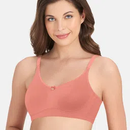 Amante Solid Non Padded Wirefree All Day Elegance Super Support Bra - BRA78601-image-42