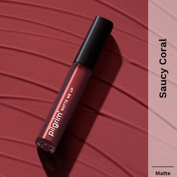 Pilgrim Matte Me Up Long Lasting Liquid Matte Lipstick - 9g - Saucy Coral 09-picture-33