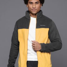 Columbia Men Colourblocked Insulator Trekking-Hiking Fleece Sporty Jacket-picture-38
