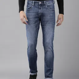 SPYKAR Men Skinny Fit Low-Rise Heavy Fade Stretchable Jeans-picture-30