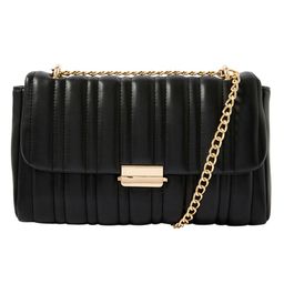 Accessorize London Women Faux Leather Carrie Chain Quilt Sling Bag-picture-31