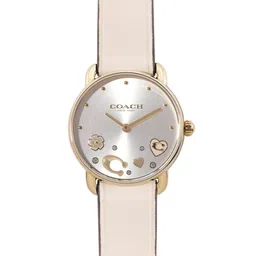 Coach Women Elliot Leather Analogue Watch 14504305-picture-16