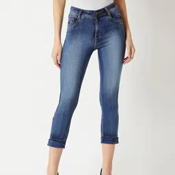 Miss Chase Women Blue Skinny Fit High-Rise Clean Look Jeans-picture-28