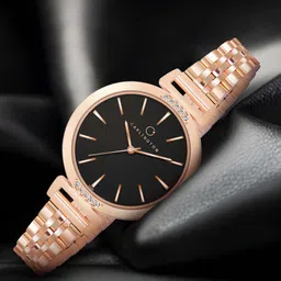 CARLINGTON Women Bracelet Style Straps Analogue Chronograph Watch Iconic 2034-picture-12