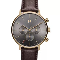 MVMT Men Legacy Traveler Leather Analogue Chronograph Watch 28000281-image-22