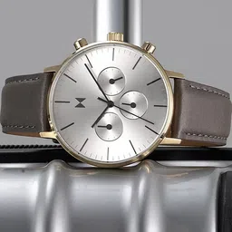 MVMT Men Legacy Traveler Leather Analogue Chronograph Watch 28000282-picture-3