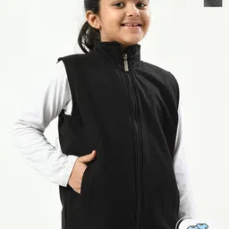 IndiWeaves Girls Pack Of 2 Fleece Lightweight Bomber Jacket-picture-39