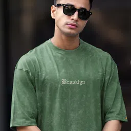 Maniac Men Typography Printed Round Neck Cotton Oversized T-shirt-picture-39