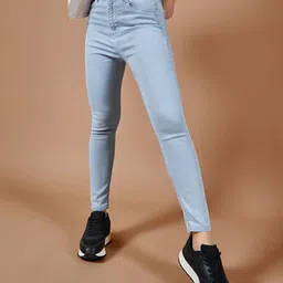 The Roadster Lifestyle CoWomen Skinny Fit High Rise Jeans-image-8