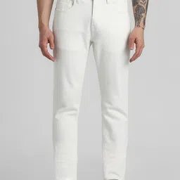 Jack & Jones Men White Skinny Fit Low-Rise Highly Distressed Jeans-picture-18