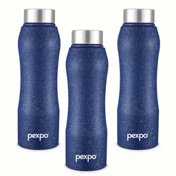 Pexpo Bistro Blue 3 Pieces Stainless Steel Water Bottles 1L Each-picture-18