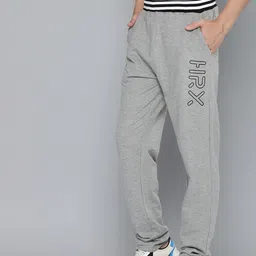HRX by Hrithik Roshan Men Lifestyle Brand Logo Printed Track Pants-image-27