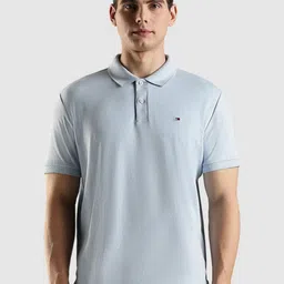 Tommy Hilfiger Short Sleeves Polo Collar Cotton Regular Fit Casual T-shirt-picture-41