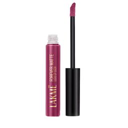Lakme Forever Matte Lightweight & Transferproof 16Hr Liquid Lipstick 5.6ml - Fuschia Chic-picture-34
