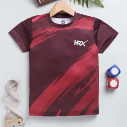 HRX by Hrithik Roshan Boys Printed Rapid Dry T-shirt-picture-17