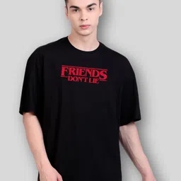 FLYIND VOGUE OUTFIT Men Printed Bio Finish Applique T-shirt image 2