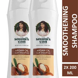 THE SOUMI'S CAN PRODUCT Pack of 2 Argan Oil Hair Shampoo - 200ml Each image 1