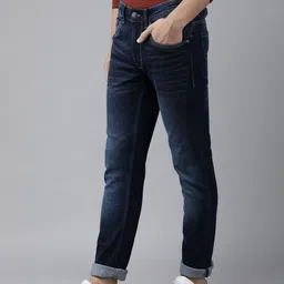 u.s. polo assn. denim co. U S Polo Assn Denim Co Men Blue Regallo Skinny Fit Mid Rise Light Fade Stretchable Jeans image 4