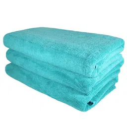 Heelium Unisex Set of 3 Quick Absorbent 600 GSM Bamboo Bath Towel - 65 x 40 cm image 5