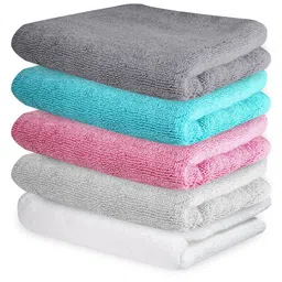 Heelium Unisex Super Soft & Quick Absorbent 600 GSM Bamboo Hand Towel image 3