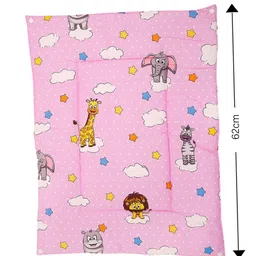 Baby Moo Pink 3 Pieces Printed Waterproof Changing Sheets image 2