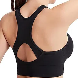 Glamoras Medium Support Rapid-Dry Full Coverage Workout Bra image 3