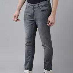 SPYKAR Men Skinny Fit Low-Rise Light Fade Stretchable Jeans image 2