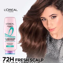 LOreal Hyaluron Pure 72H Rehydrating Conditioner For Smooth Tangle-Free Hairs - 175ml image 3