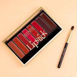 IMAGIC Long-Lasting & Waterproof Matte Lipstick Palette 90 g- Shade-LP-215 image 5