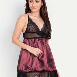 FIMS Pack of 2 Net Baby Doll With Briefs image 5