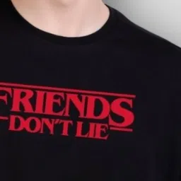 FLYIND VOGUE OUTFIT Men Printed Bio Finish Applique T-shirt image 4